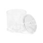 Compactor Organisateurs cosmétiques - Distributeur de tampons démaquillants et de bâtons, plastique transparent RAN5058