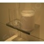Keuco Edition 11 - Distributeur de savon et verre avec support, verre/chrome 11153019000