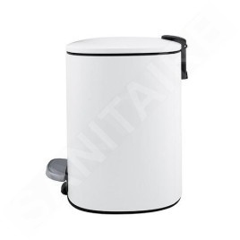 Nimco Poubelles - Poubelle, 5 l, blanc mat KOS 9005-05