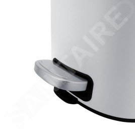 Nimco Poubelles - Poubelle, 5 l, blanc mat KOS 9005-05