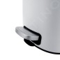 Nimco Poubelles - Poubelle, 5 l, blanc mat KOS 9005-05