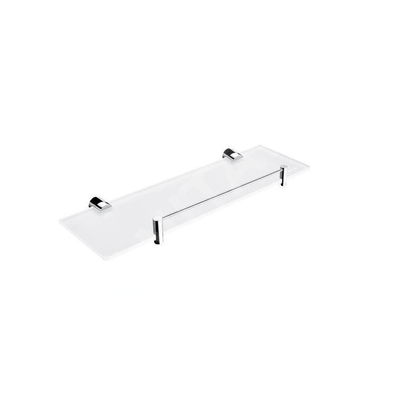 Nimco Bormo - Tablette, 400 mm, verre mat / chrome mat BR 11091BX-40-26 Nimco Bormo - Tablette, 400 mm, verre mat / chrome mat BR 11091BX-40-26