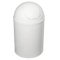 Aqualine Accessoires - Poubelle rabattable 5 l, blanc plastique 20309