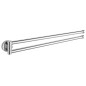 Aqualine Samba - Porte-serviettes pivotant, 450 mm, chrome SB121
