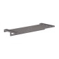 Hansgrohe AddStoris - Étagère avec porte-serviette, longueur 650 mm, chrome noir brossé 41751340
