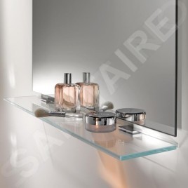 Keuco Collection Moll - Étagère, longueur 650 mm, verre/chrome 12710015600