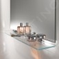 Keuco Collection Moll - Étagère, longueur 650 mm, verre/chrome 12710015600
