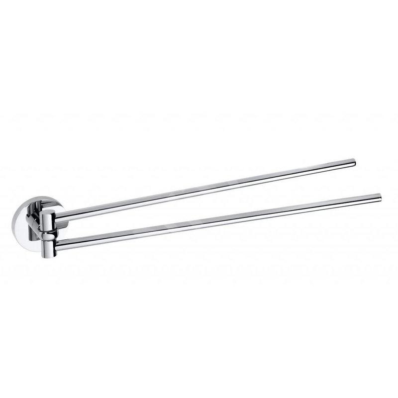 Sapho X-Round - Porte-serviettes rotatif, longeur 420 mm, chrome XR405