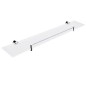 Nimco Bormo - Étagère, longueur 600 mm, verre mate/chrome BR 11091BX-60-26