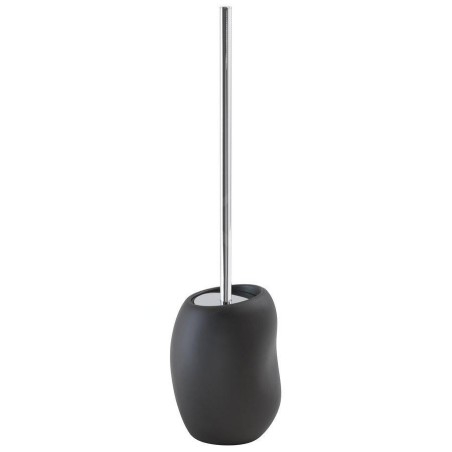 Sapho Accessoires de salle de bains Gedy - Brosse de toilette et réservoir à poser, noir mat 183314