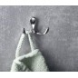 Aqualine Accessoires - Crochet double, chrome 10086