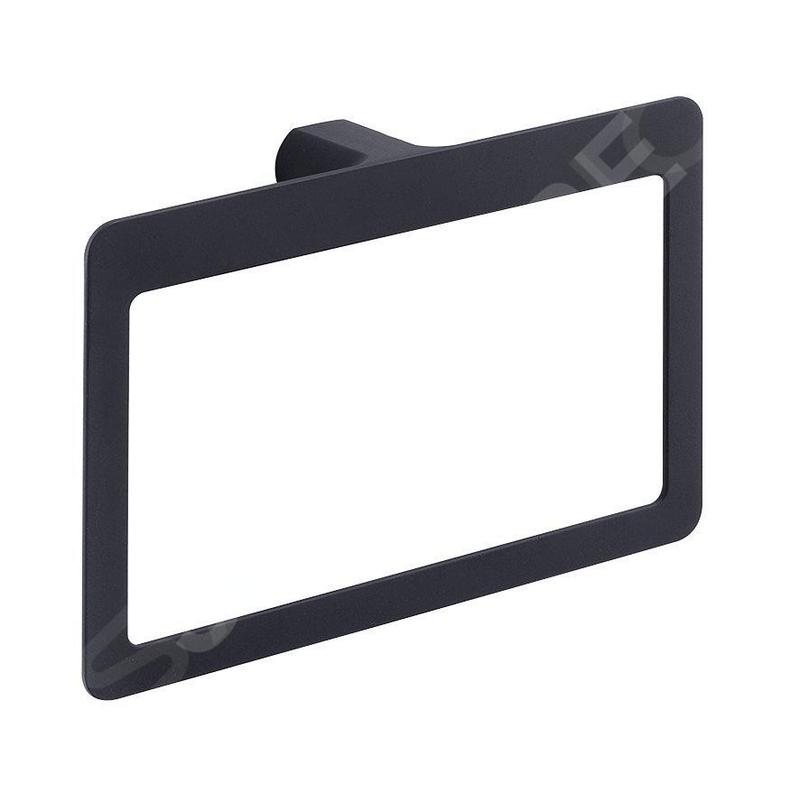 Sapho Gedy Pirenei - Porte-serviettes 230x150 mm, noir mat PI7014