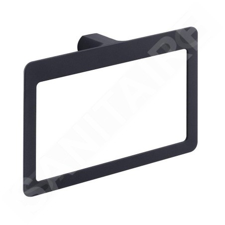 Sapho Gedy Pirenei - Porte-serviettes 230x150 mm, noir mat PI7014