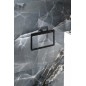 Sapho Gedy Pirenei - Porte-serviettes 230x150 mm, noir mat PI7014