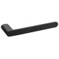 Sapho Flori - Porte-serviettes, longueur 237 mm, noir mat RF006/15