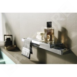 Axor Universal - Étagère avec porte-serviettes, longueur 374 mm, chrome 42830000