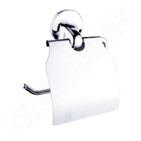 Nimco Monolit - Porte-papier de toilette avec couvercle, chrome MO 4055B-26