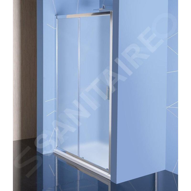 Polysan Easy Line - Porte de douche coulissante 1200 mm, verre Brick EL1238