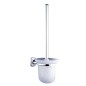 Nimco Monolit - Brosse WC murale avec support, verre mat/chrome MO 4094C-26