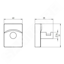 Novaservis Metalia 12 - Porte-serviettes, chrome 0209,0
