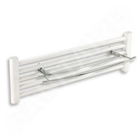 Novaservis Metalia 2 - Double porte-serviettes pour sèche-serviettes, 600 mm, chrome 6225/1,0