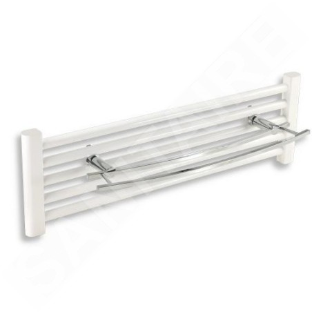 Novaservis Metalia 2 - Double porte-serviettes pour sèche-serviettes, 600 mm, chrome 6225/1,0