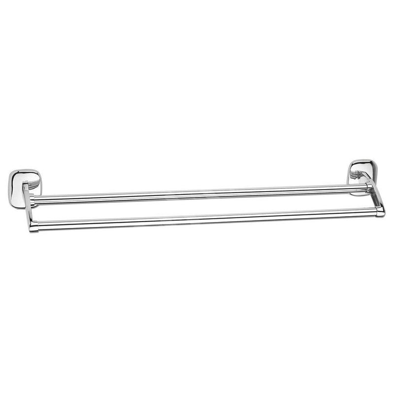 Aqualine Rumba - Porte-serviettes double, longueur 640 mm, chromé RB111