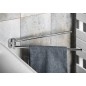 Aqualine Rumba - Porte-serviettes double, longueur 460 mm, chromé RB121