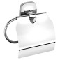 Aqualine Rumba - Porte-papier de toilette avec couvercle, chrome RB107
