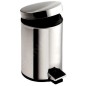 Aqualine Simple Line - Poubelle 5 L, acier inoxydable poli 27105