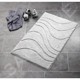 Sapho Ridder La Ola - Tapis de salle de bains, 600x900 mm, antidérapant, gris 729307