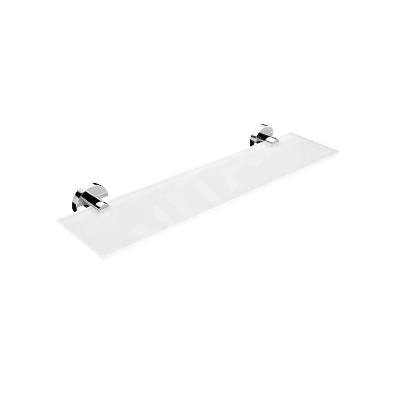 Nimco Unix - Étagère, longueur 500 mm, verre mate/chrome UN 13091B-50-26