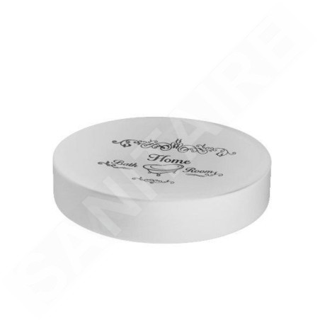 Aqualine Nicea - Porte-savon à poser, blanc 7504
