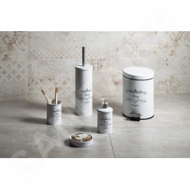 Aqualine Nicea - Brosse WC à poser, blanc 7506