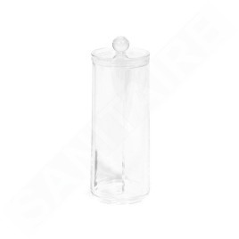 Compactor Organisateurs cosmétiques - Distributeur de tampons démaquillants, plastique transparent RAN5059