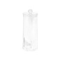 Compactor Organisateurs cosmétiques - Distributeur de tampons démaquillants, plastique transparent RAN5059
