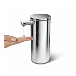 Simplehuman Accessoires de salle de bains - Distributeur de savon sans contact, inox brillant ST1044
