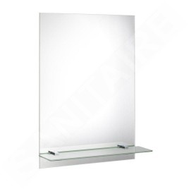 Aqualine Samba - Tablette, longueur 600 mm, verre/chrome SB125
