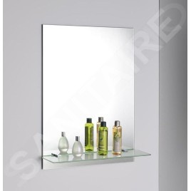 Aqualine Samba - Tablette, longueur 600 mm, verre/chrome SB125