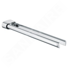 Keuco Elegance - Porte-serviettes double, longueur 340 mm, chrome 11620010000