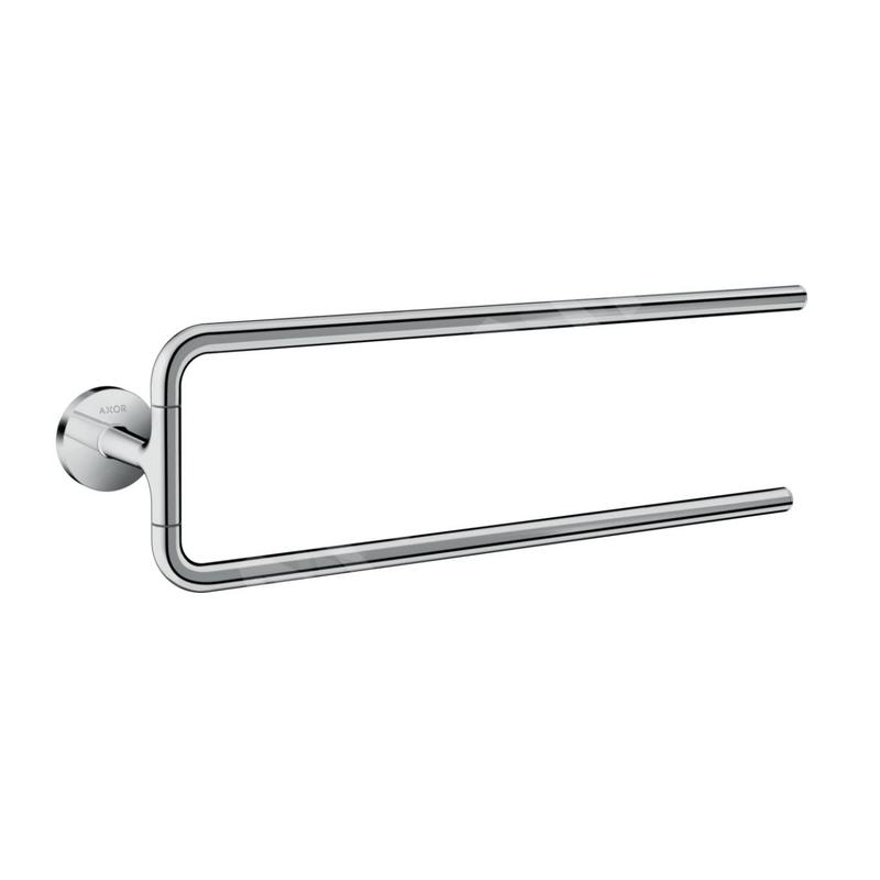 Axor Universal Circular - Porte-serviettes double, longueur 490 mm, chrome 42822000