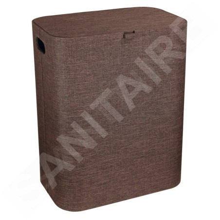 Sapho Accessoires - Panier à linge Bellagio 505x625x320 mm, brun 3063SB