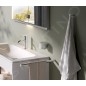 Keuco Reva - Porte-serviettes, longueur de 450 mm, chrome 12820010000