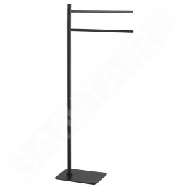 Sapho Gedy Flori - Porte-serviettes à poser, noir mat 113114