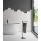 Sapho Gedy Flori - Porte-serviettes à poser, noir mat 113114