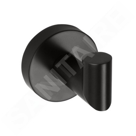 Sapho X-Round - Patère, noir XR208B