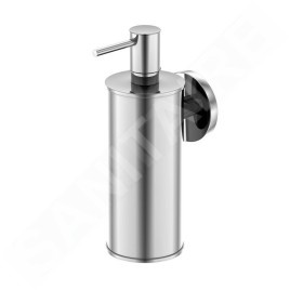 Steinberg 650 - Distributeur de savon avec support, chrome 650 8000