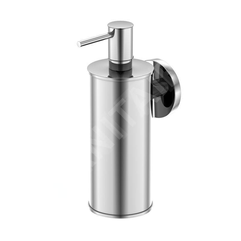 Steinberg 650 - Distributeur de savon avec support, chrome 650 8000