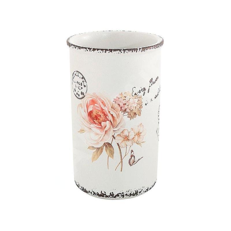 Sapho Gedy Clothilde - Porte brosses à dents et dentifrice, blanc CI9802