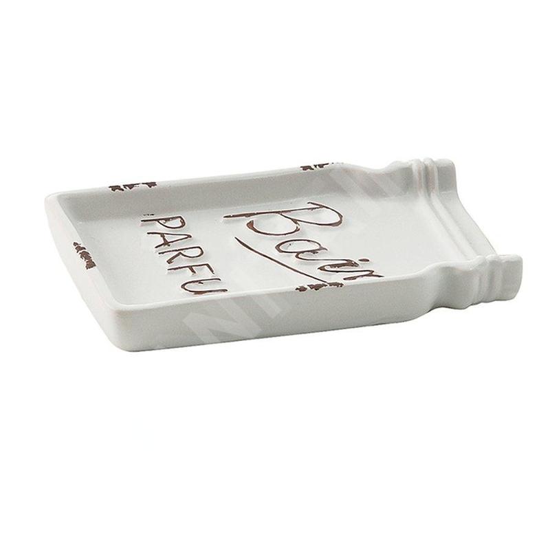 Sapho Gedy Catherine - Porte-savon sur pied, blanc CT1102